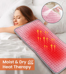 KQPZ heating pad demonstrates fast, even heat across a large panel