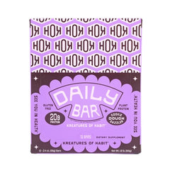 Kreatures of Habit DAILY BAR creatine 3g monohydrate shot shows workout support