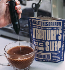 Kreatures of Habit Sleep ingredient bowls showcase botanicals.