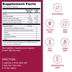 Hawthorn berries highlight Circu Flow's core heart blend.