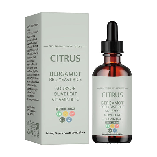 KRPZOGK Red Yeast Rice Drops bottle for daily natural support.