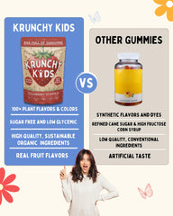 Krunchy Kids Vitamin D3 Gummies adult pack ready-to-go daily supplement.
