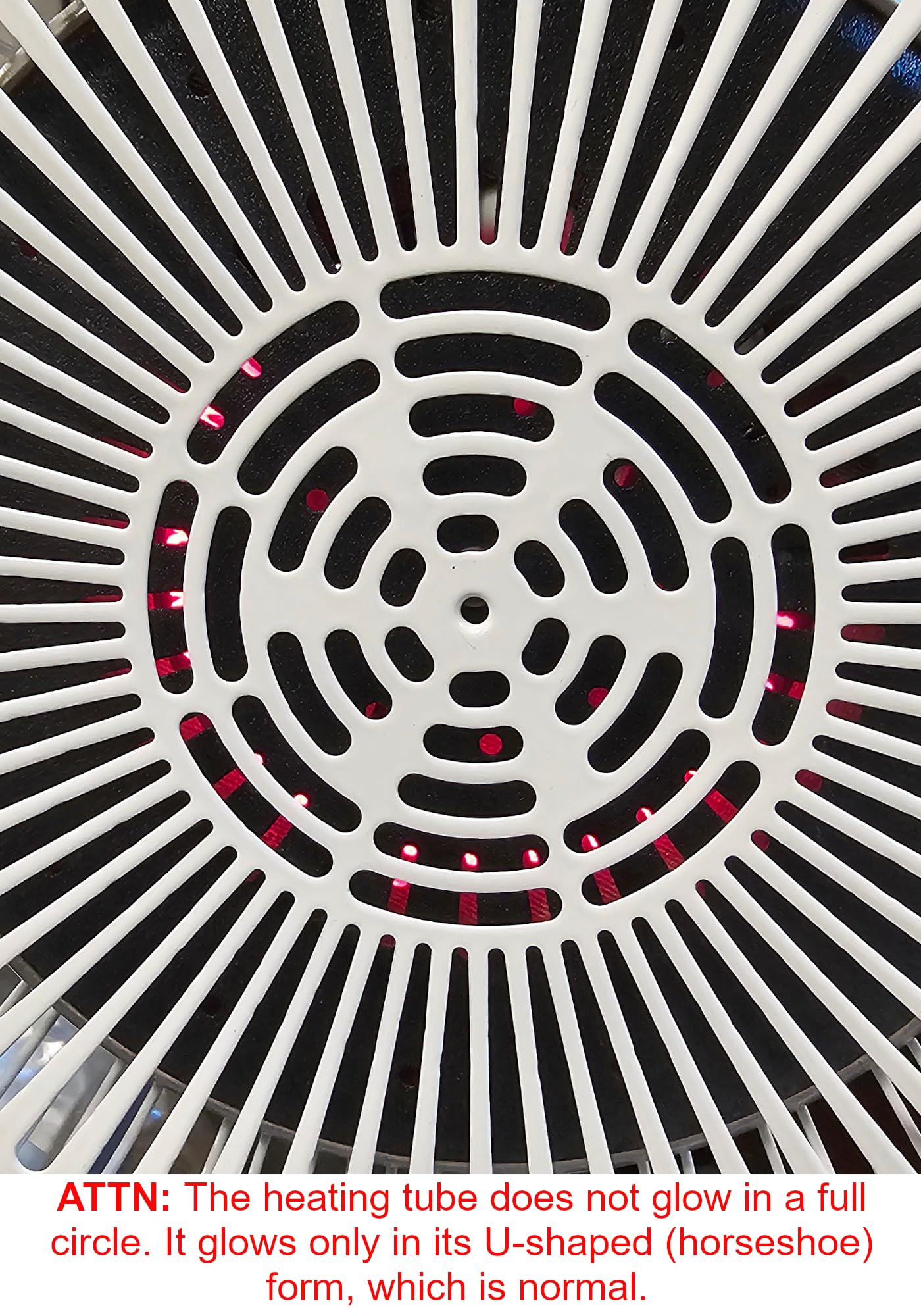 KS-9800N mineral plate emits far infrared when heated for steady warmth