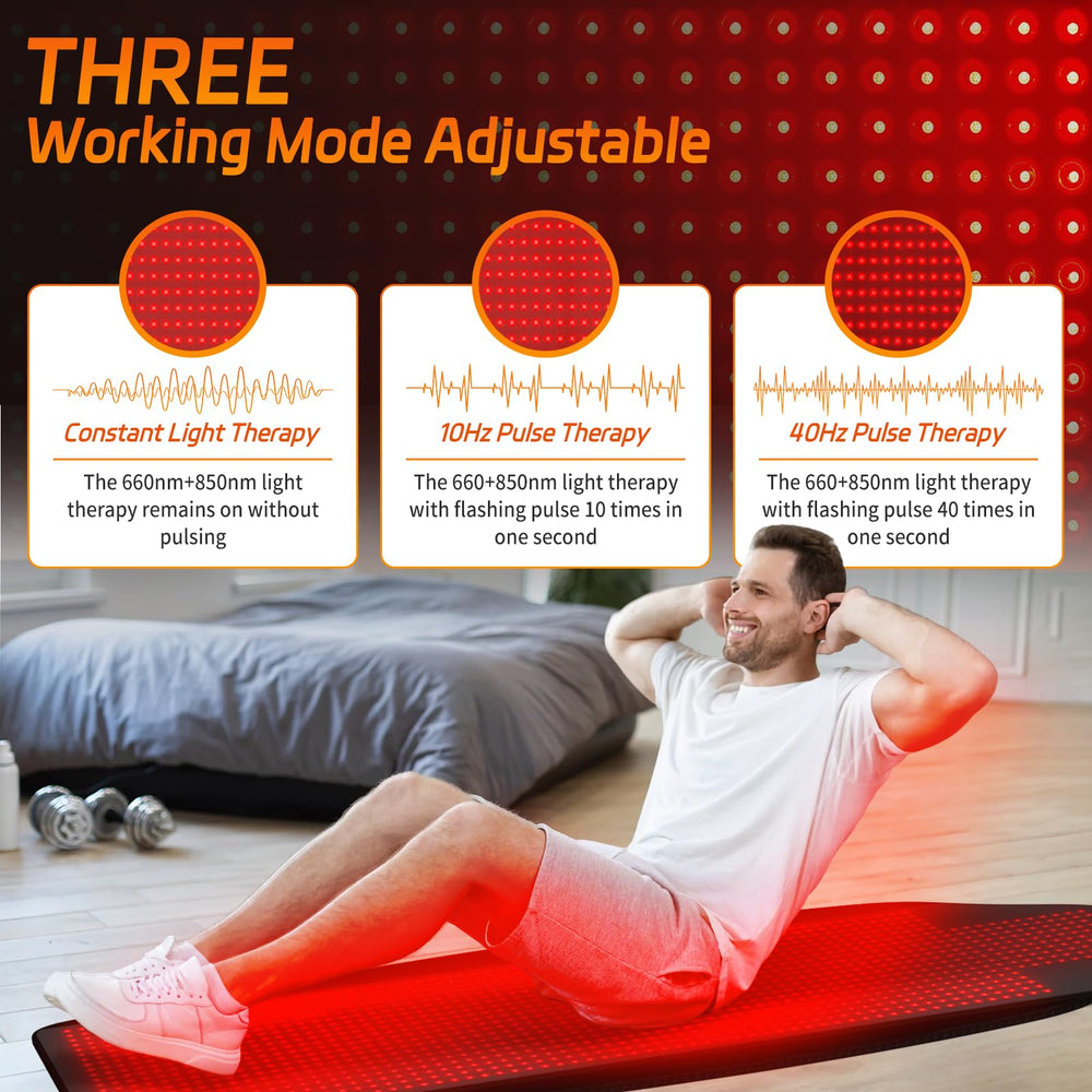 KTS Red Light Mat with nine timer settings for flexible timing