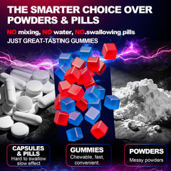 Kukaly Creatine Gummies in gym bag for quick recovery