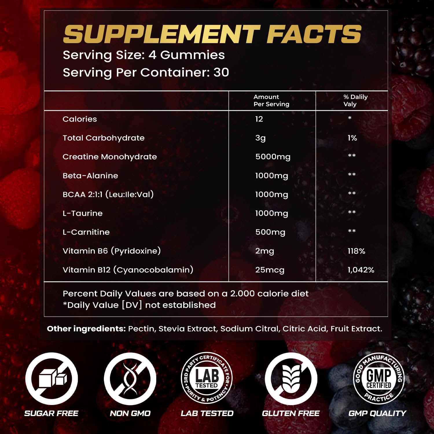 Kukaly Creatine Gummies in gym setting suggest support during training.