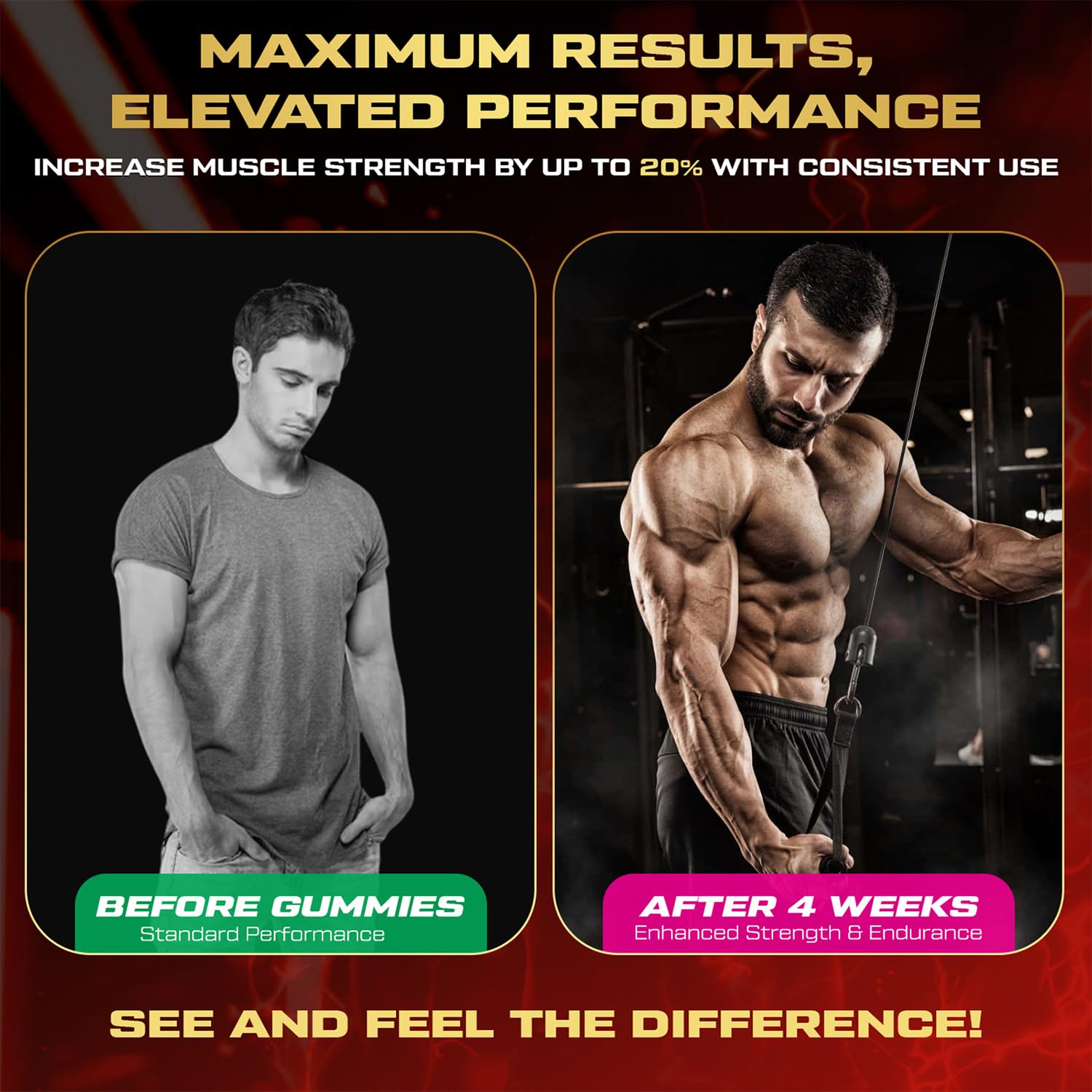 Kukaly Creatine Gummies vegan label, suitable for plant based routines.