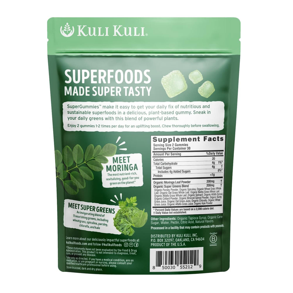 Kuli Kuli vegan-friendly gummy formula supports daily energy routines