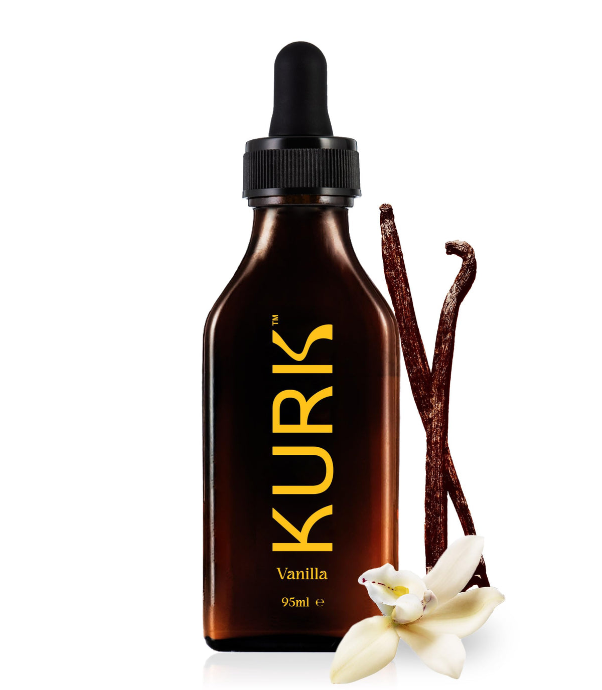KURK Essential turmeric drops bottle shown for easy daily use and absorption