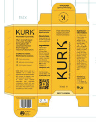Kurk Essential liquid turmeric drops—smoothly blend into drinks for wellness.