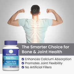 Kurryculum BoneVite ingredients list including glucosamine, chondroitin, MSM