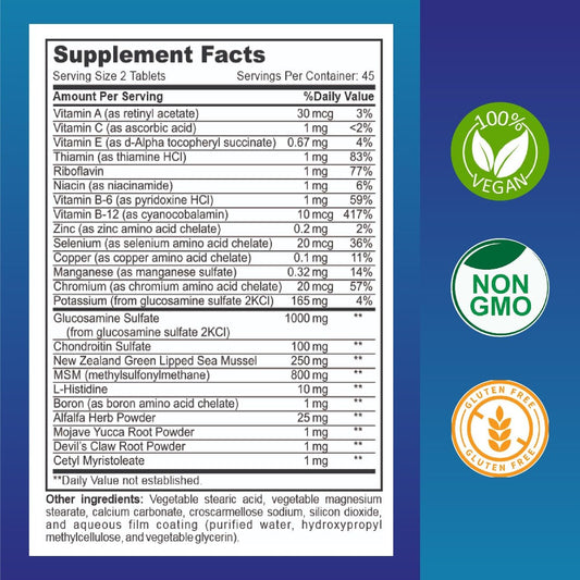 Kurryculum BoneVite label close-up highlighting ingredients