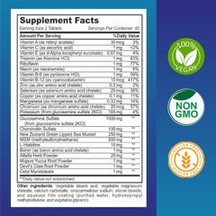 Kurryculum BoneVite label close-up highlighting ingredients