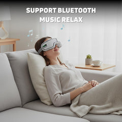 Kuyra Smart Travel Eye Massager with adjustable strap fits most heads