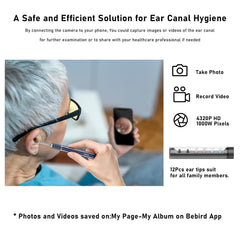 KWYBOW Note5 precise ear scoop set supports gentle multi-family cleaning.