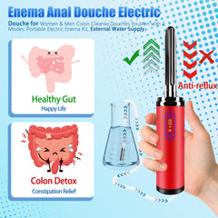Kxufoae Enema Douche water extension attachment for varied environments