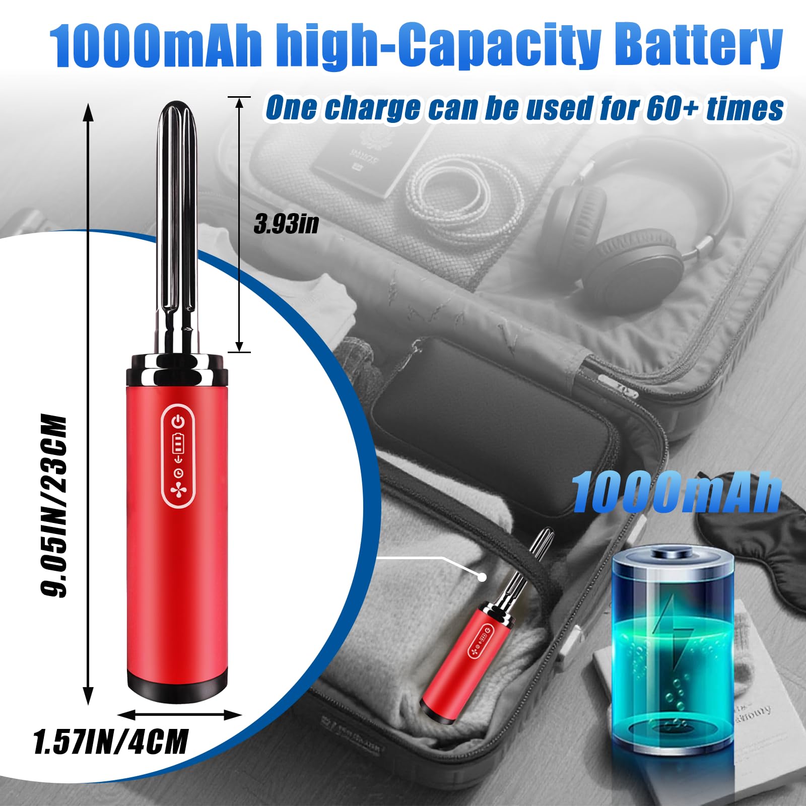 Kxufoae Enema Douche built-in battery supporting portability