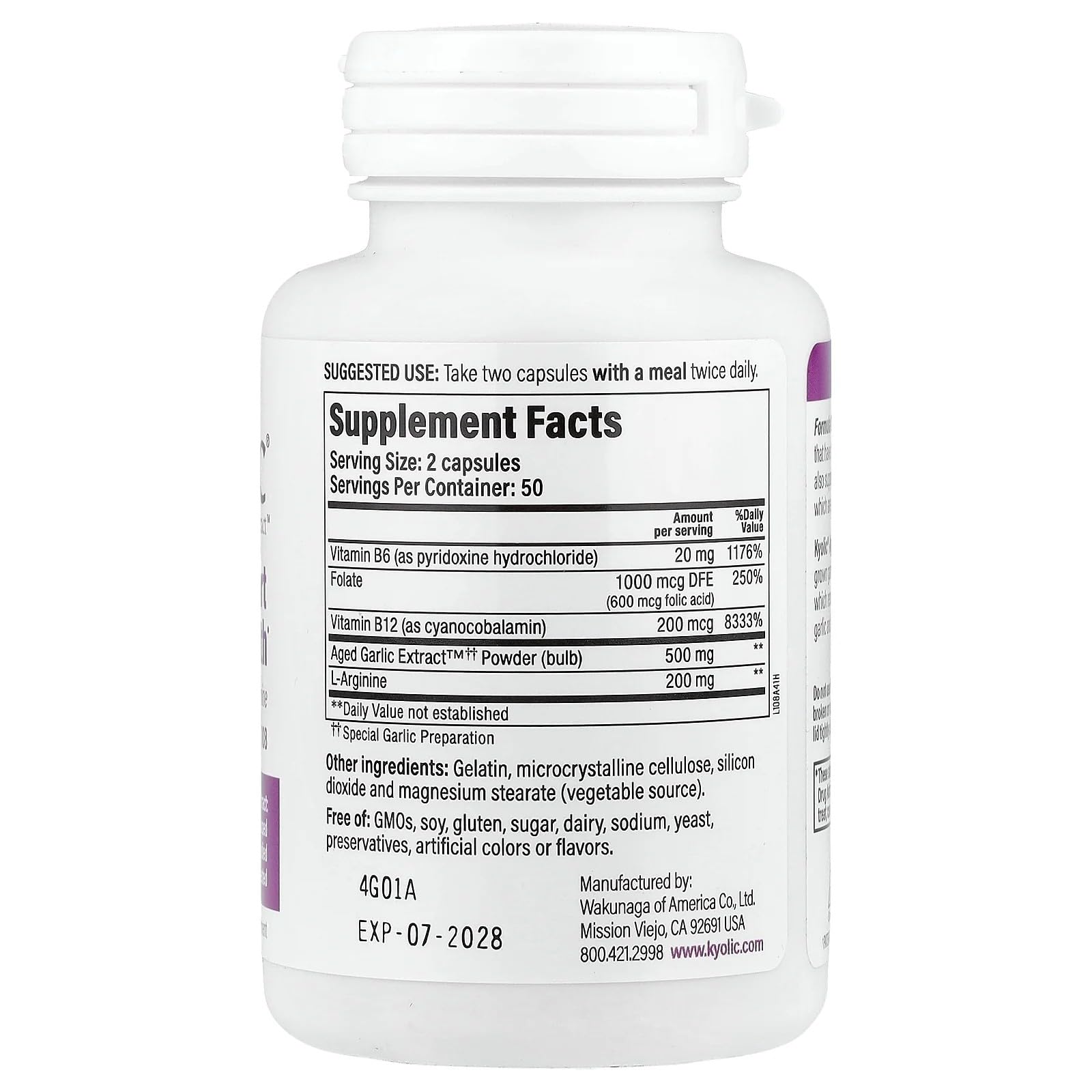 Kyolic CoQ10 Cardiovascular capsules ready for daily cardiovascular support.