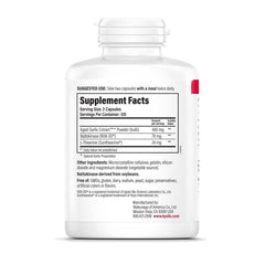 Kyolic Formula 109 capsules closeup; convenient daily capsules