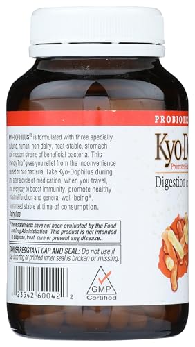 Kyolic Kyo-Dophilus travel pack for digestion while traveling
