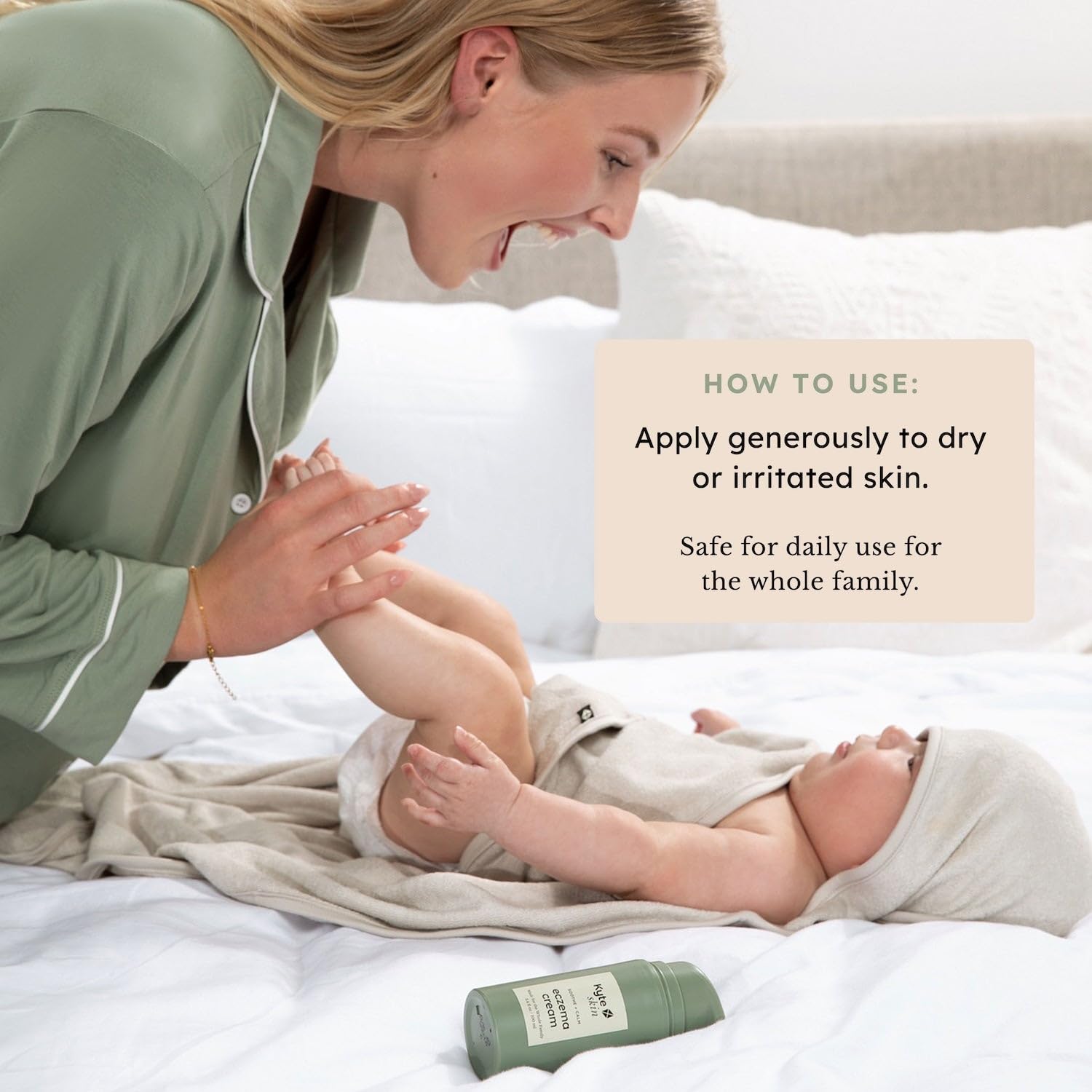 KYTE BABY Fragrance-free formula ideal for sensitive skin