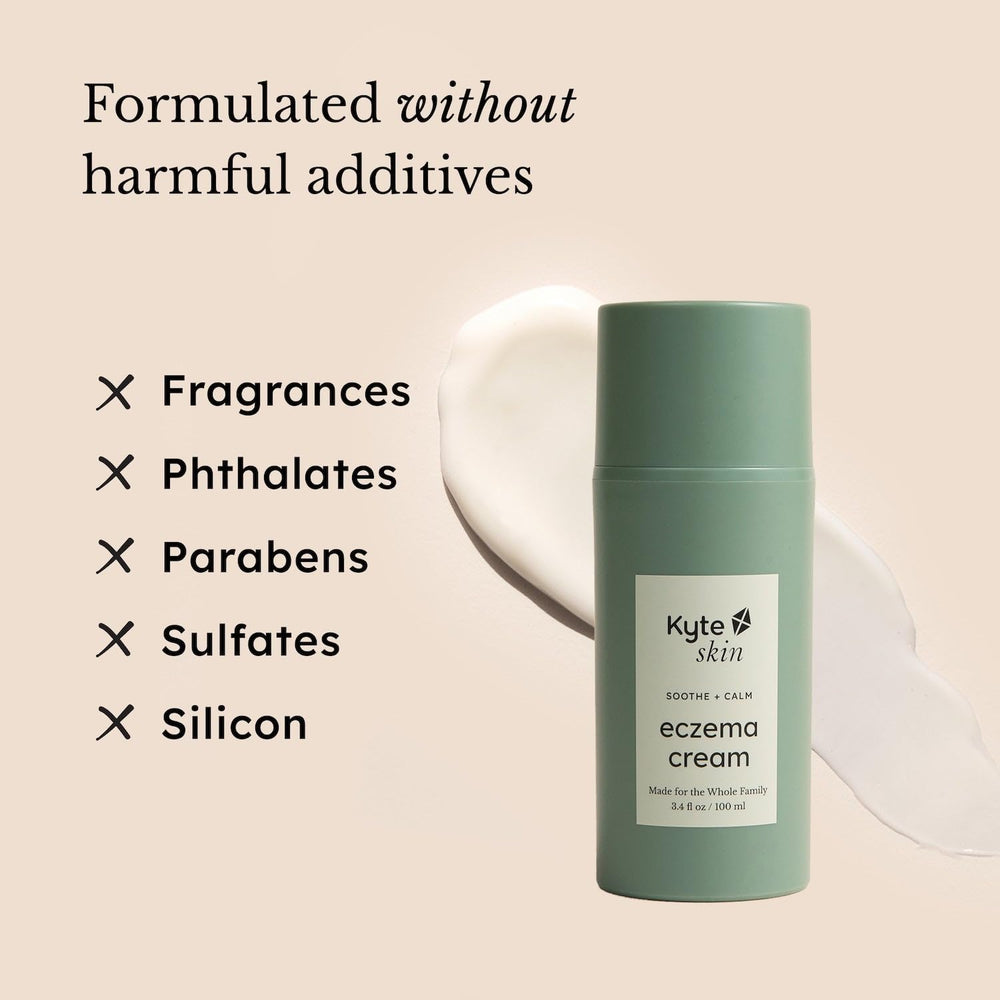 KYTE BABY Colloidal oatmeal ingredient highlight aids soothing skin