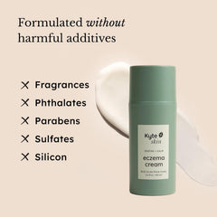 KYTE BABY Colloidal oatmeal ingredient highlight aids soothing skin