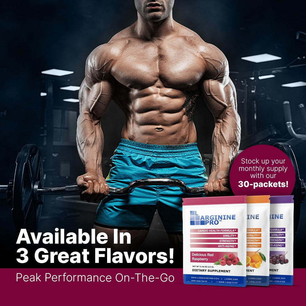 L-Arginine Pro athlete preparing a pre-workout drink for focus and drive.