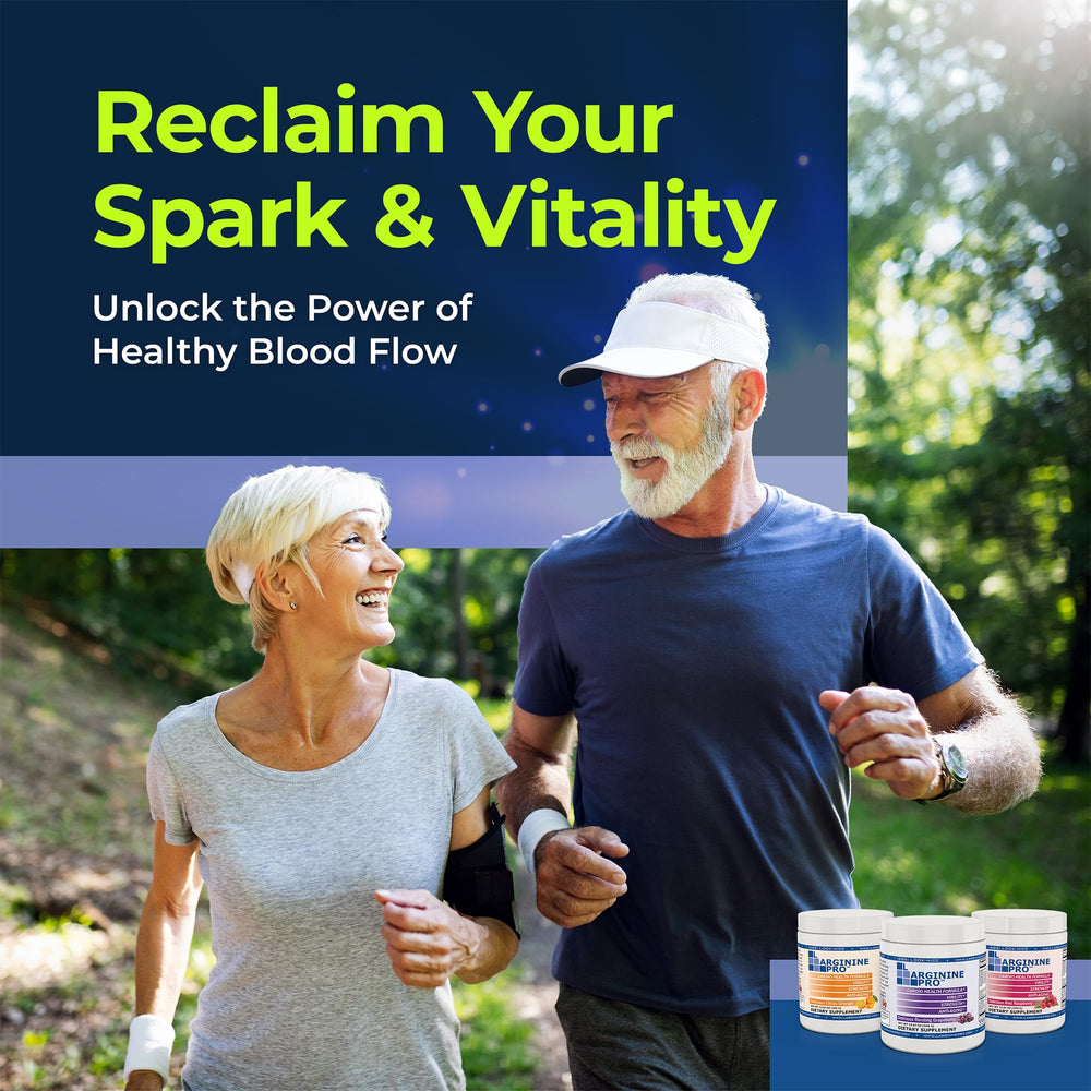 L-ARGININE PRO measuring scoop shows easy daily servings