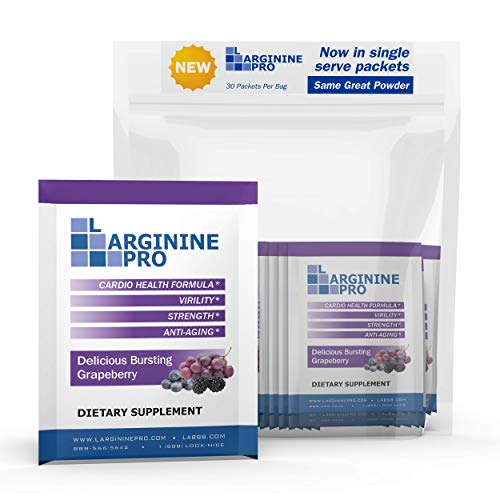 L-ARGININE PRO powder dissolving in water for quick mix.