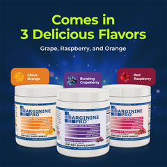 L-Arginine PRO sugar-free formulation label for versatile use.