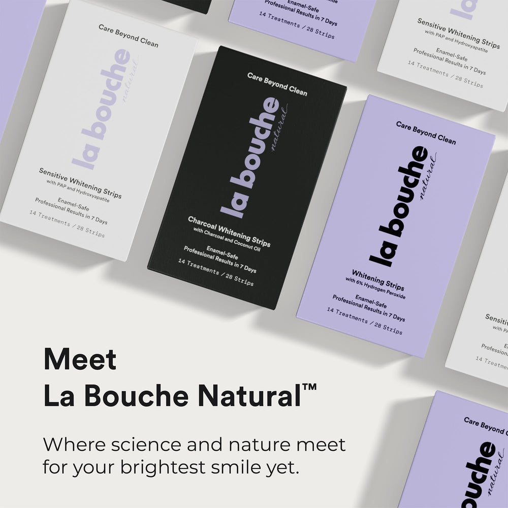 La Bouche Natural 14-treatment kit ready for daily whitening