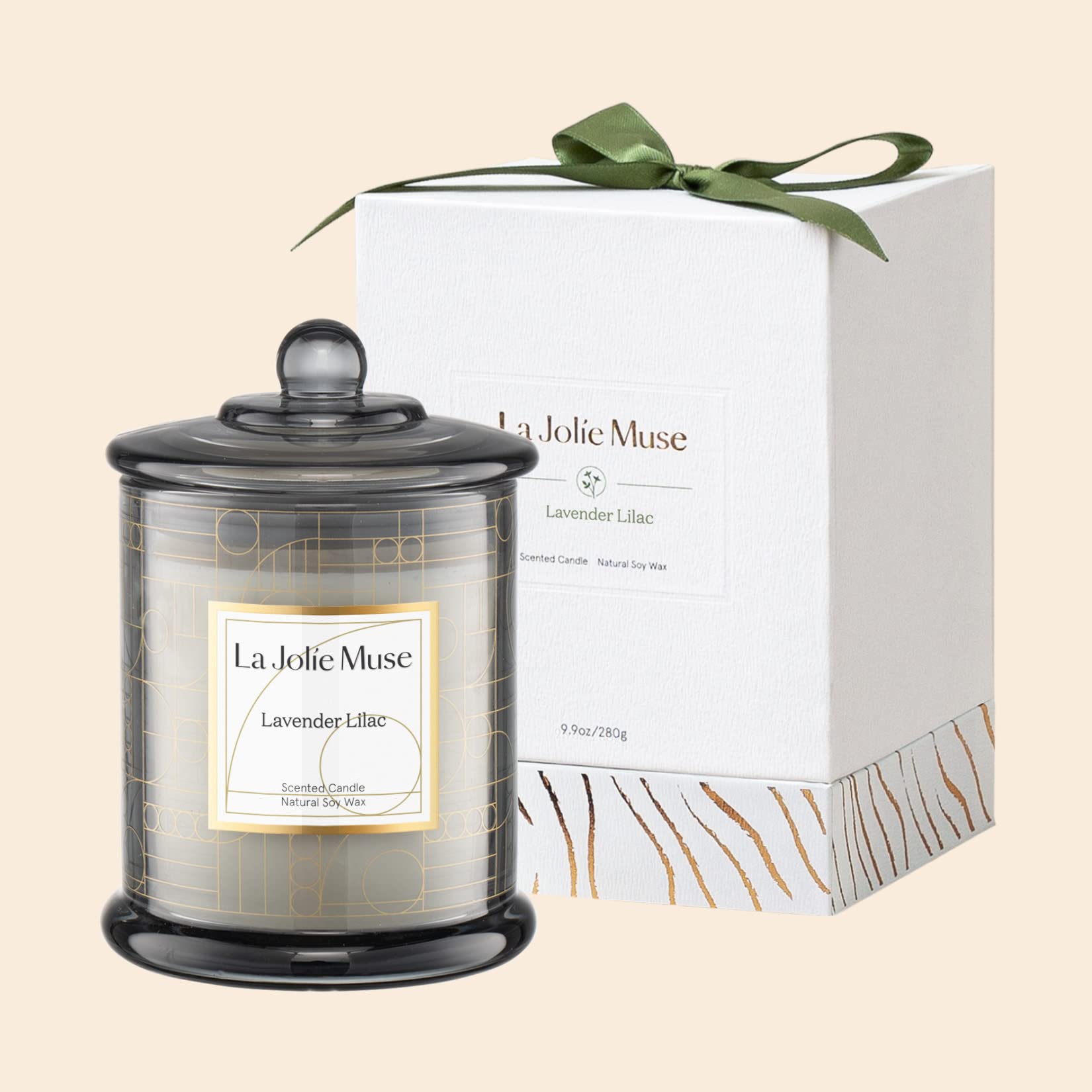 LA JOLIE MUSE 70-hour burn time for long-lasting ambiance