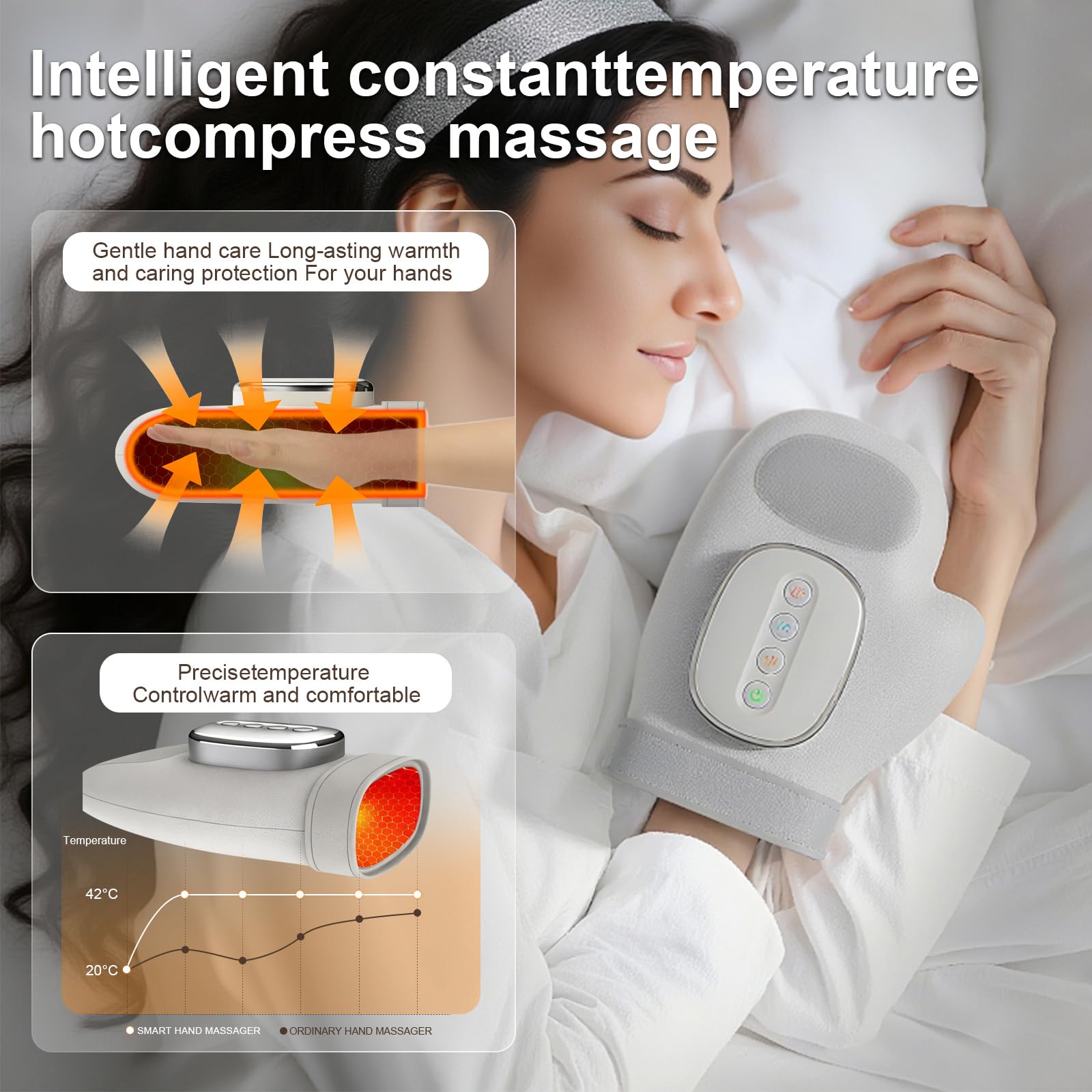 La Phaze massager with long-life 2000mAh battery for extended sessions.
