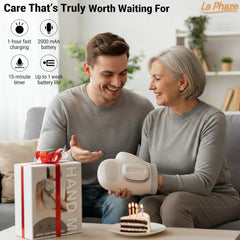 La Phaze device displays 3 modes and 3 intensities for customized therapy.