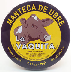 La Vaquita udder butter texture shown for comfortable, soothing application.