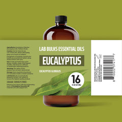 Lab Bulks Eucalyptus Oil diffuser blend setup to uplift rooms