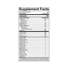 LAB NUTRITION chocolate whey isolate shake in glass supports post-workout recovery