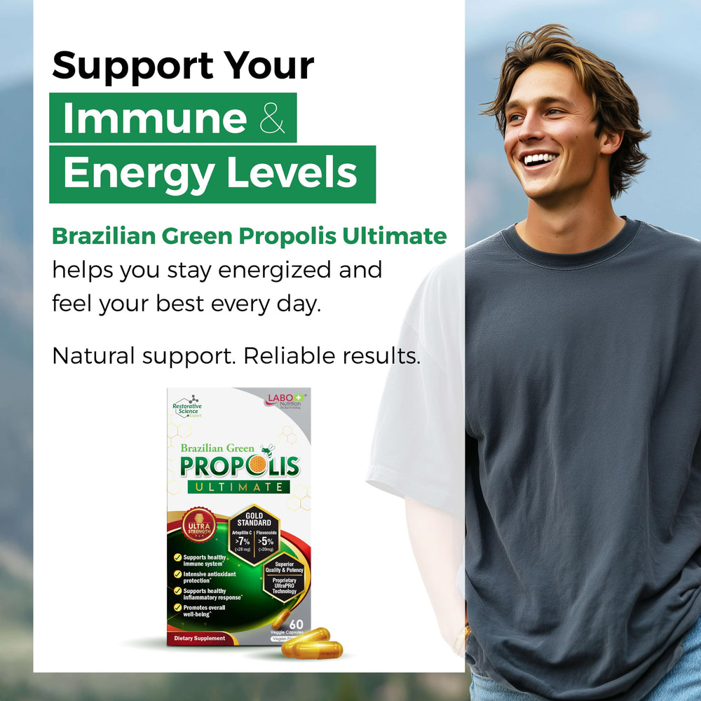LABO Nutrition capsules ready-to-use for daily wellness routine.