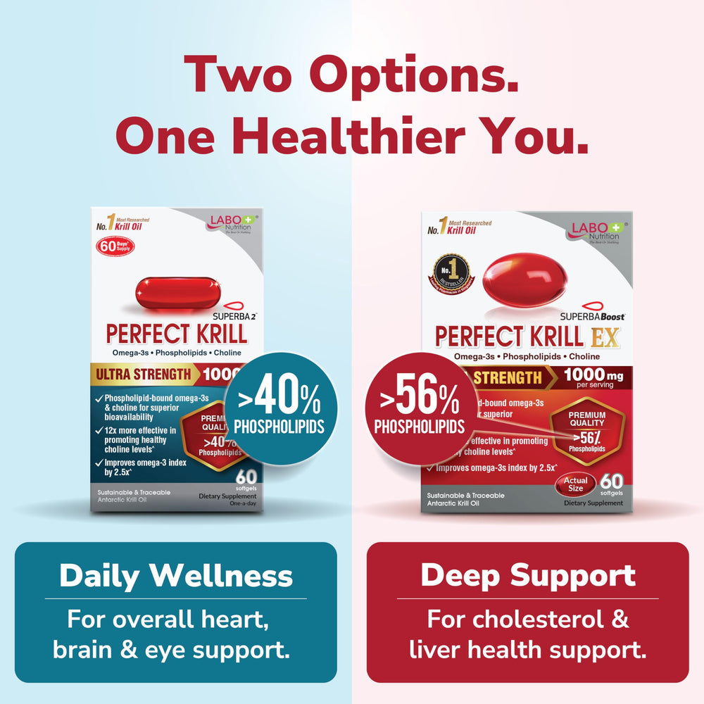 LABO Nutrition Perfect Krill EX pour action for convenient daily intake
