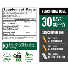 LABO Nutrition VesseCLEAR CX capsules close-up highlighting easy-to-swallow form