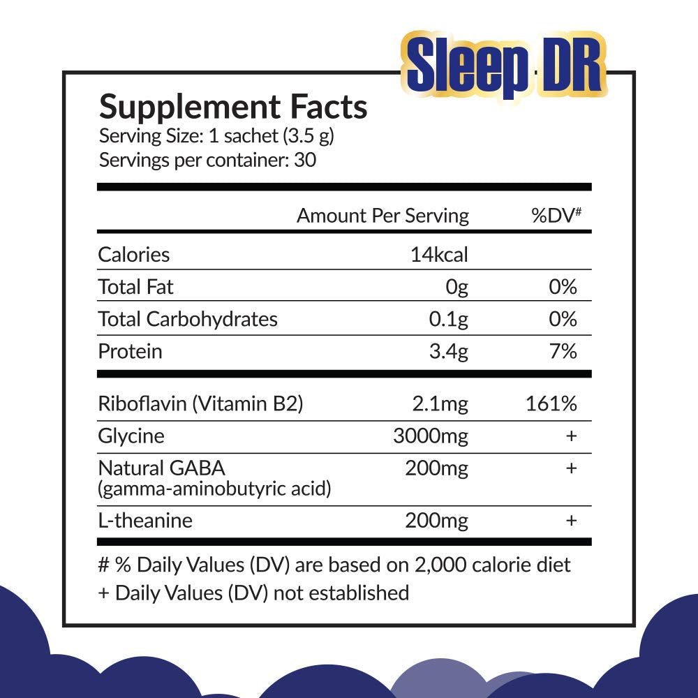 Melatonin-free Sleep DR bottle label emphasizing natural sleep support ingredients.