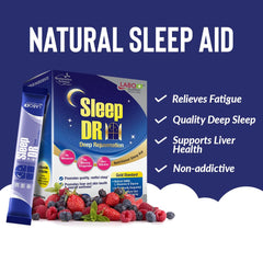 Serving scoop beside Sleep DR jar for easy nightly use and consistency.