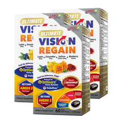 LABO Nutrition VisionREGAIN bottle ready for daily eye support and convenient dosing
