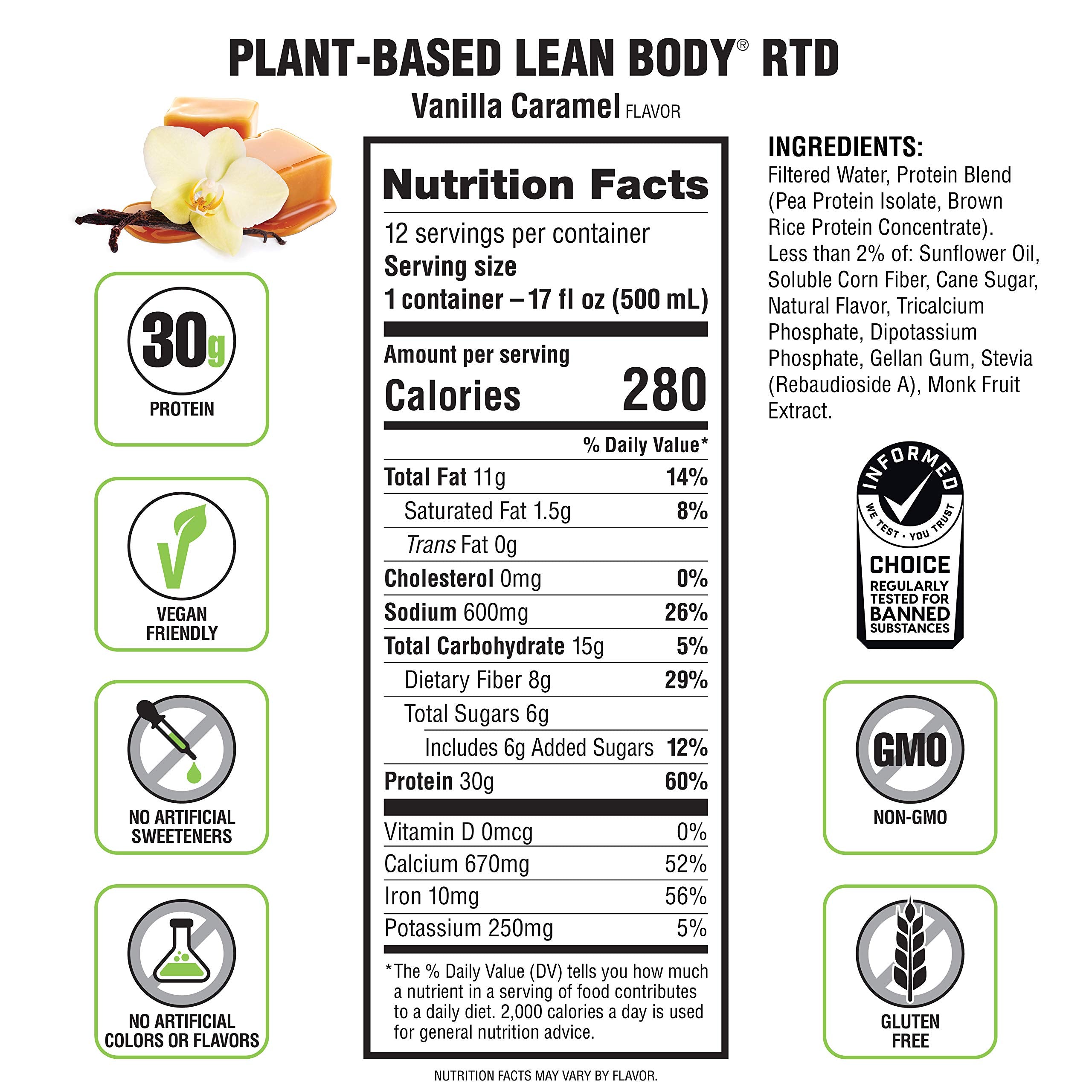 Labrada Lean Body 12-pack on-the-go protein packaging for workouts