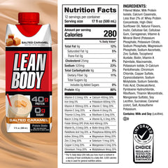 Labrada Lean Body RTD fridge-ready storage for quick meal replacement