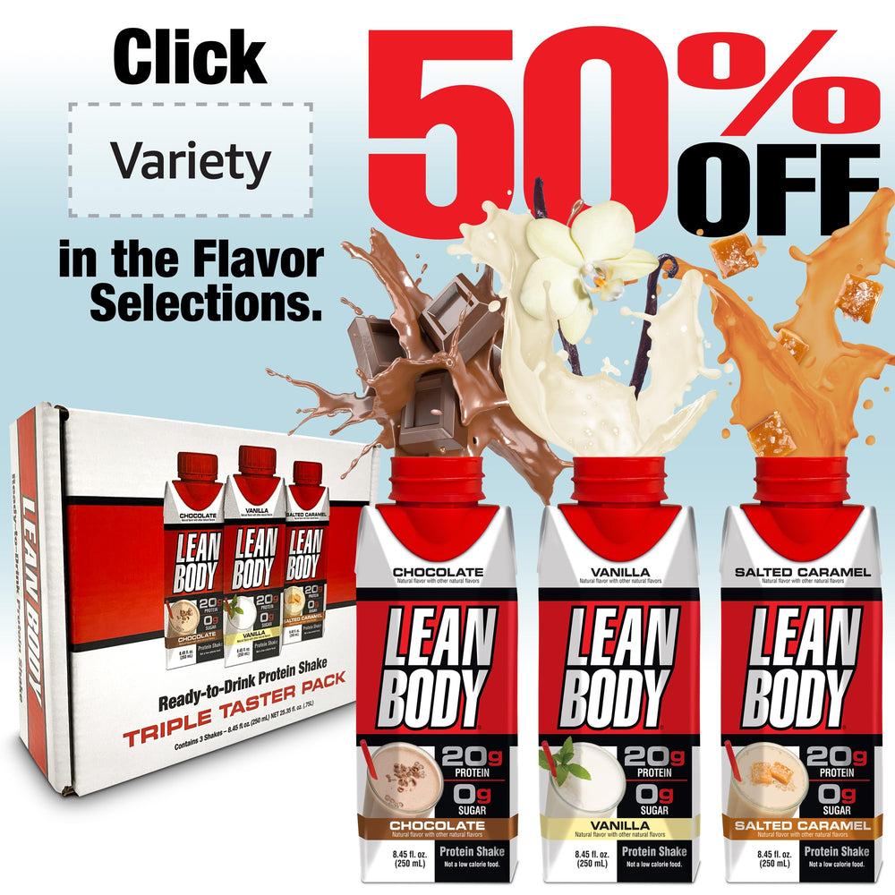 Labrada Lean Body RTD Gluten Free badge on packaging.
