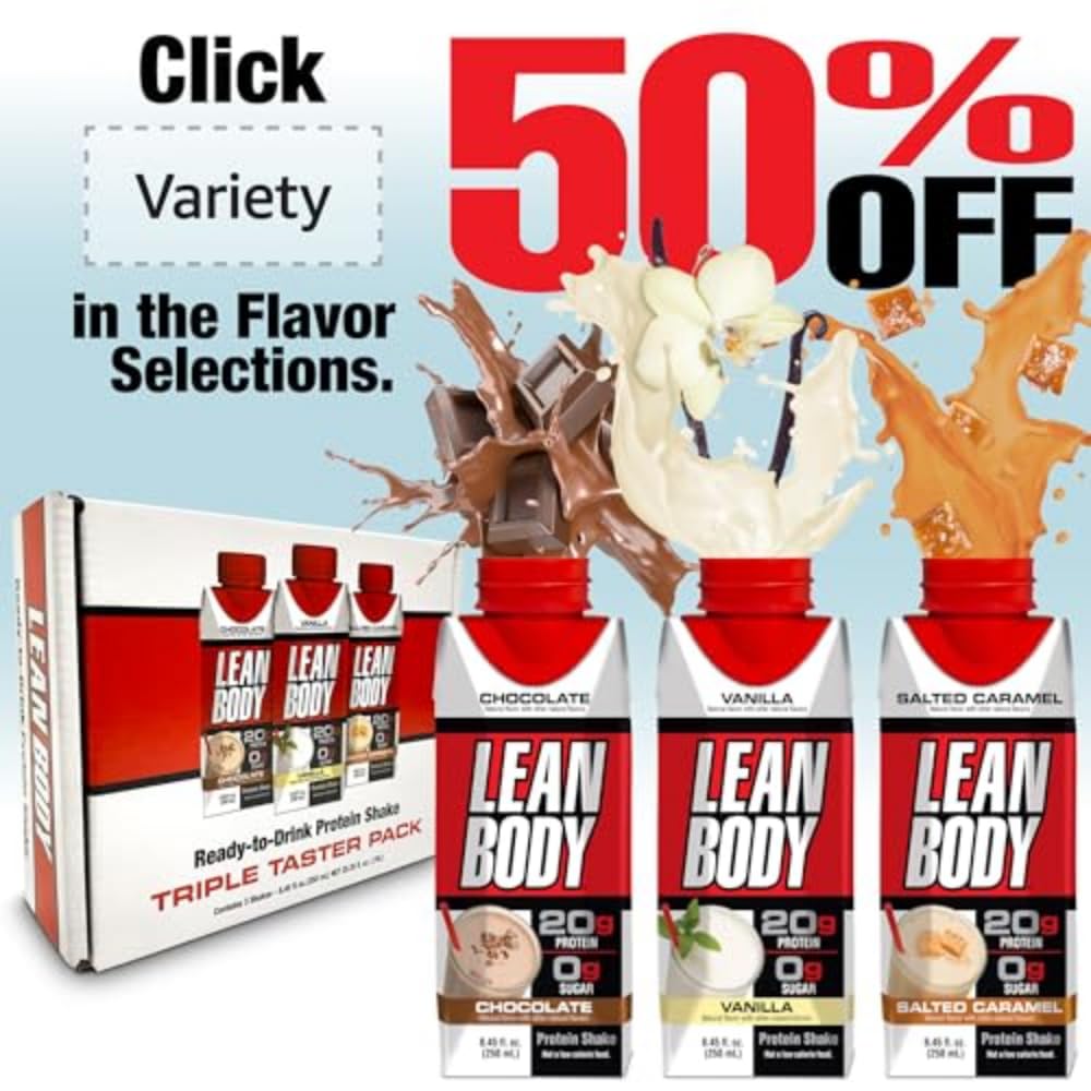 Labrada Lean Body RTD shake in a glass, chocolate peanut butter flavor ready to sip.