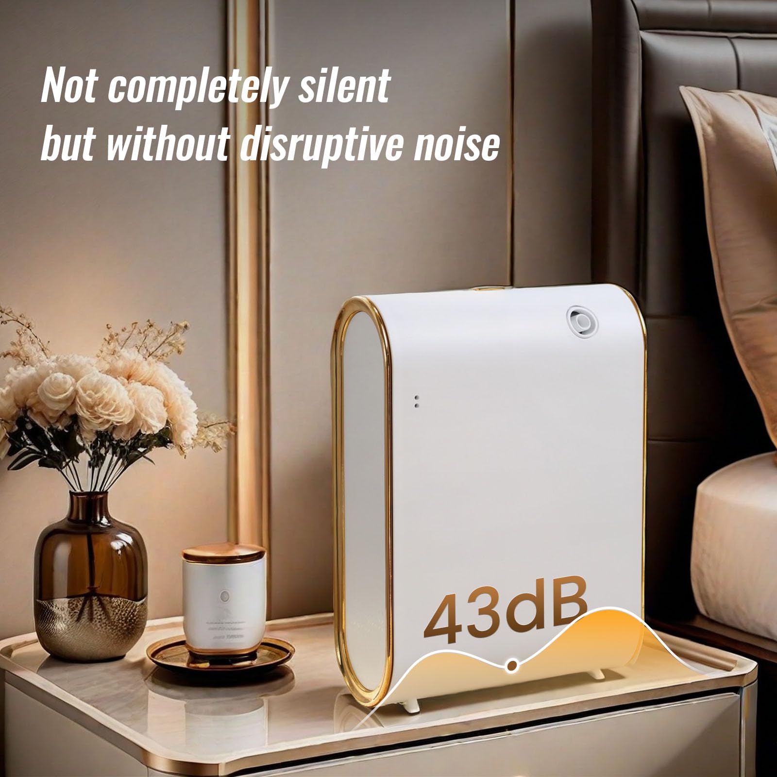 Lacidoll large-room diffusion coverage suitable for up to 1500 sq ft.
