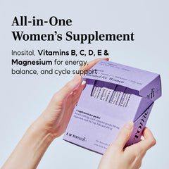 Visual of the 40:1 Myo-Inositol to D-Chiro-Inositol balance